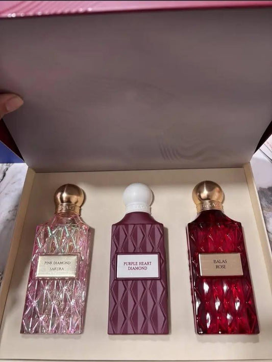 IBRAQ Diamond Maroon Box