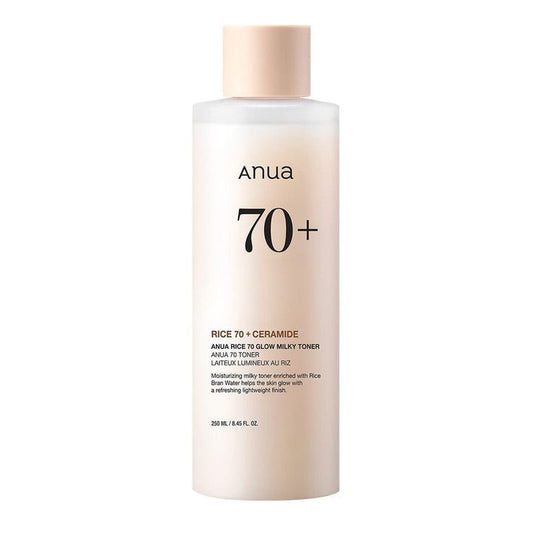 Anua Rice 70 Glow Milky Toner.
250ml