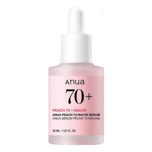 Anua Peach 70% Niacin Serum.
30ml