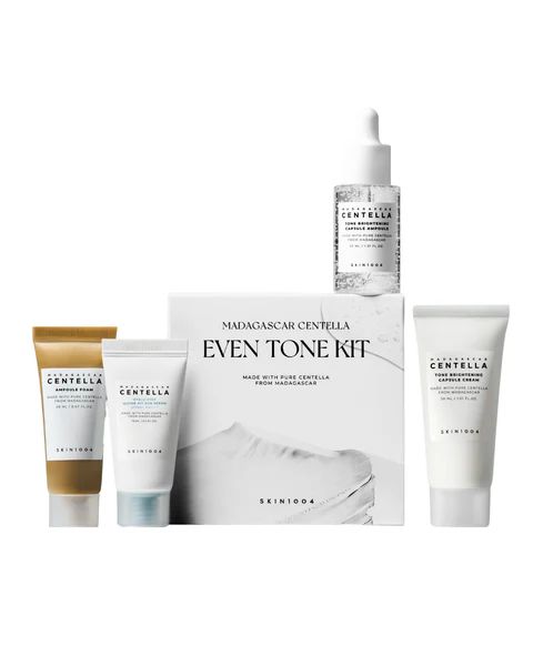 SKIN1004 Madagascar Centella Brightening Travel Kit (White Set)